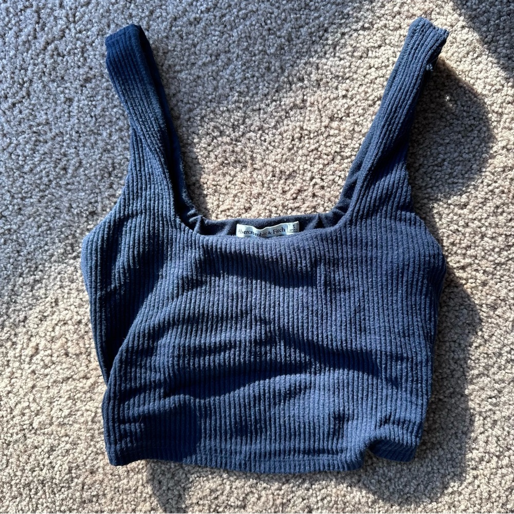 Abercrombie Ribbed Crop Top